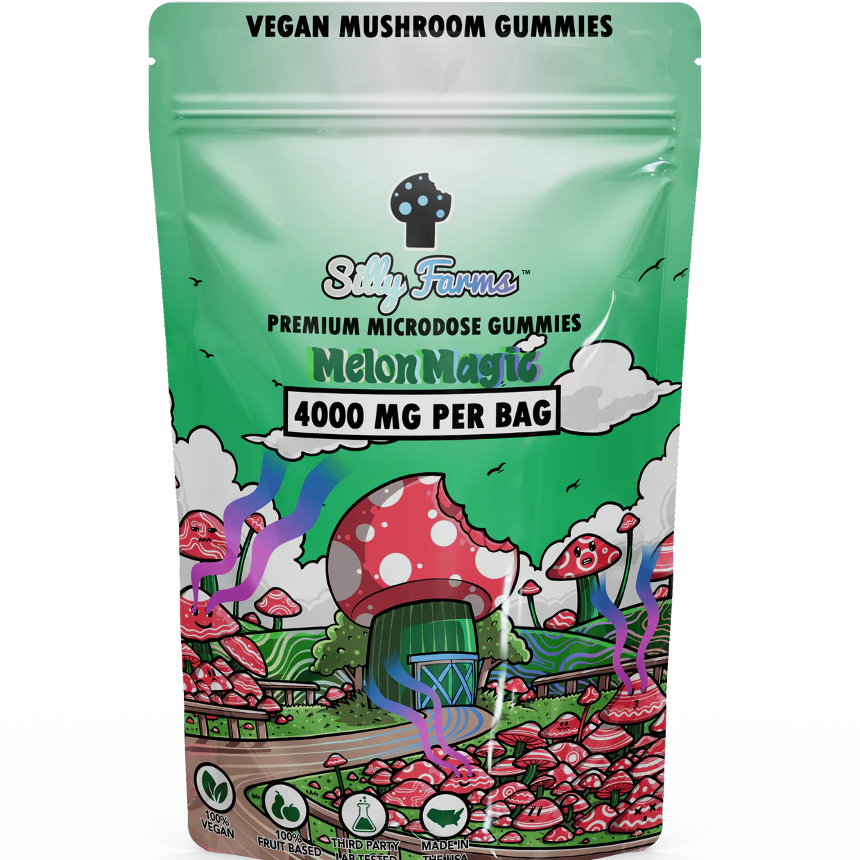 silly farms gummies,silly farms mushroom gummies, Silly Farms Gummies Melon Magic