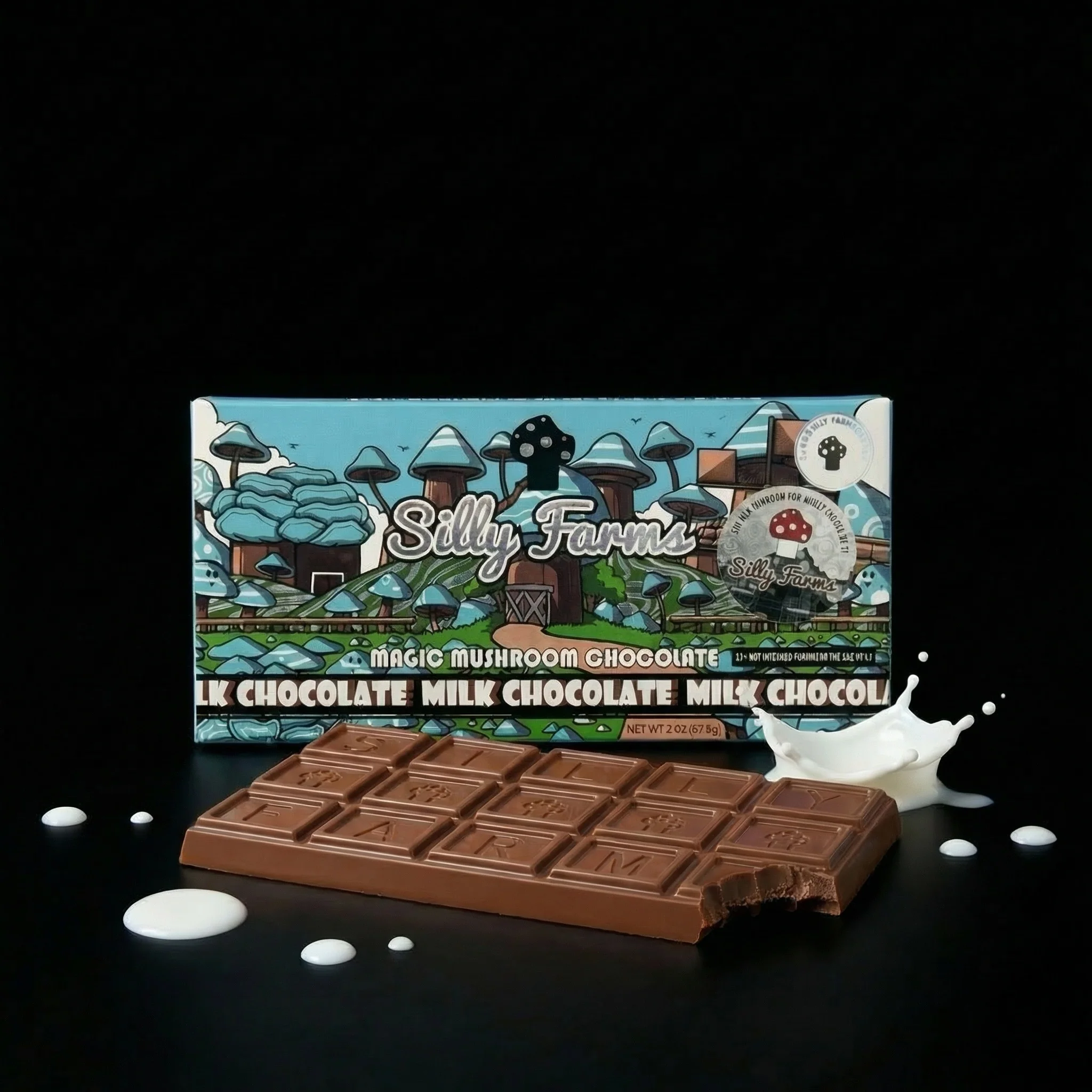 silly farms milk chocolate