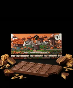 Silly Farms BUTTERCUP Mushroom Chocolate 7g Bar,Silly Farms BUTTERCUP,silly farms